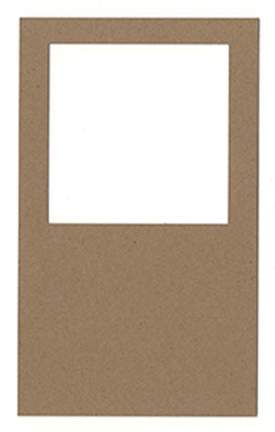 Joggles Specimen Cards - Square Kraft - Medium [52401] - Joggles.com