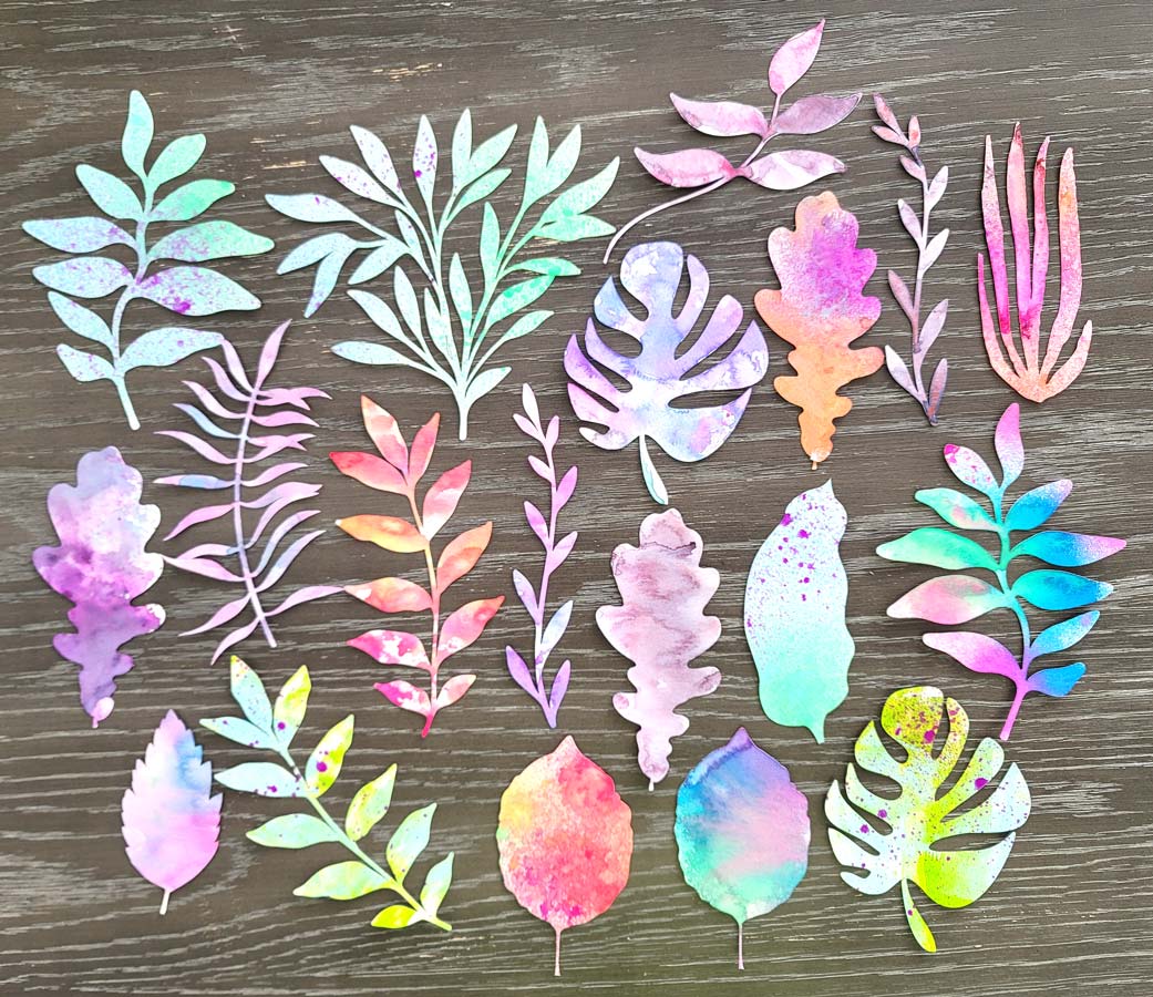 Joggles Watercolor Frond #10 [52534] - Image 3