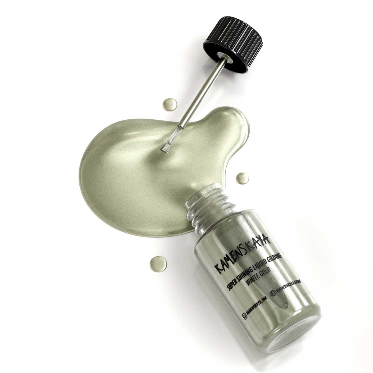 Kamenskaya Liquid Gilding - White Gold