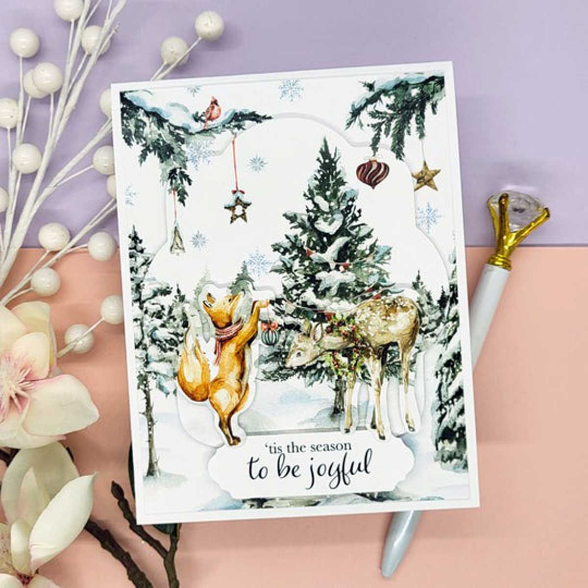 LDRS Creative Cardmarking Kit - Woodland Christmas [4174] - Image 6