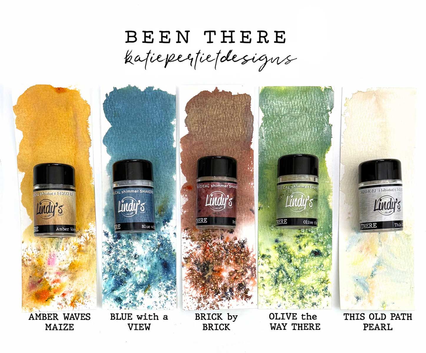 Lindy's Stamp Gang / Katie Pertiet Magical Shakers Set Of 5 - Been There [MSHAKER-SET-15]