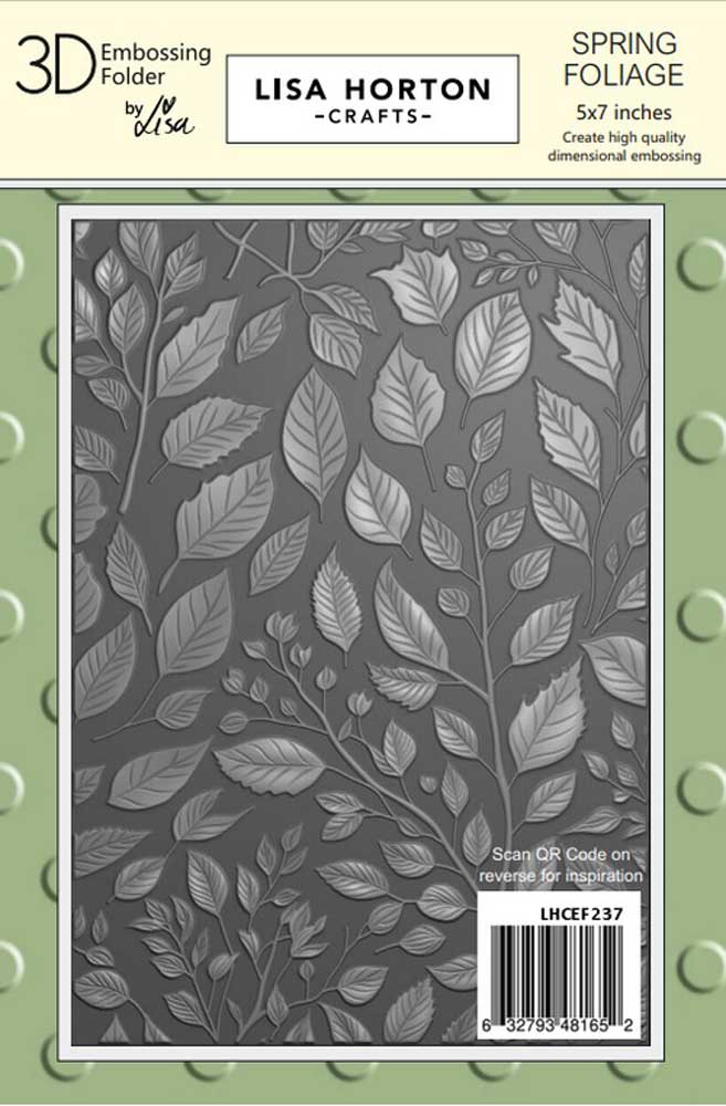 Lisa Horton 3D Embossing Folders - Joggles.com