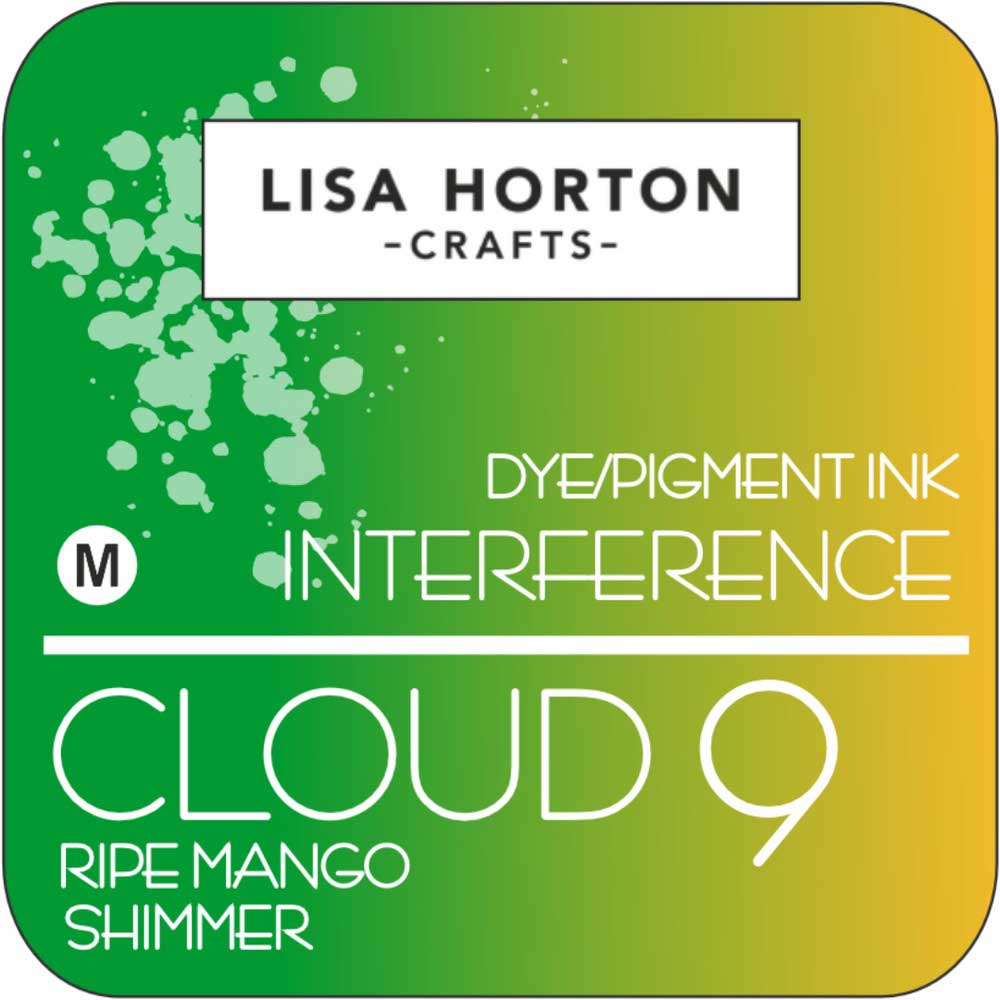 Lisa Horton Crafts Cloud 9 Dye/Pigment Ink Interference Ink Pad - Pink  Champagne Shimmer - Scrapbooking Made Simple