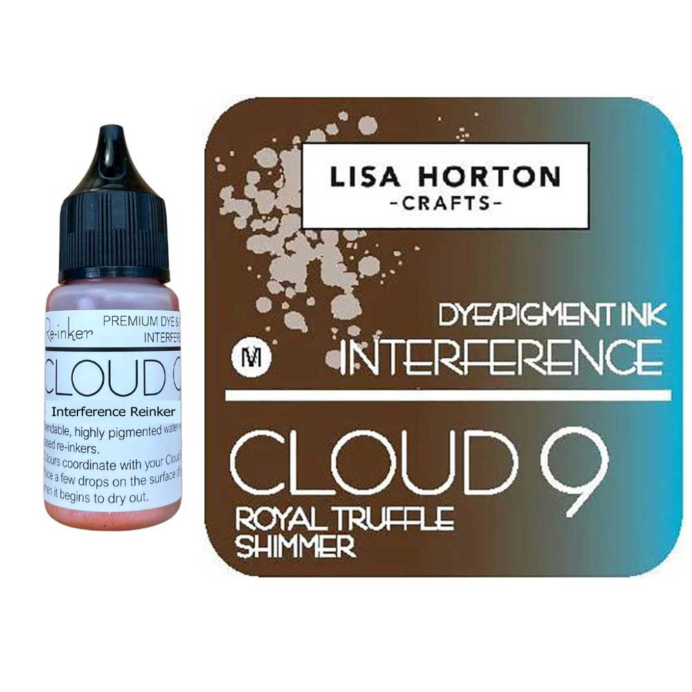 Lisa Horton Crafts Cloud 9 Interference Reinker - Royal Truffle Shimmer  [LHCIP106] - Joggles.com