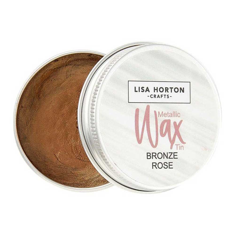 Lisa Horton Crafts Metallic Wax - Bronze Rose [LHCIP186] - Image 2
