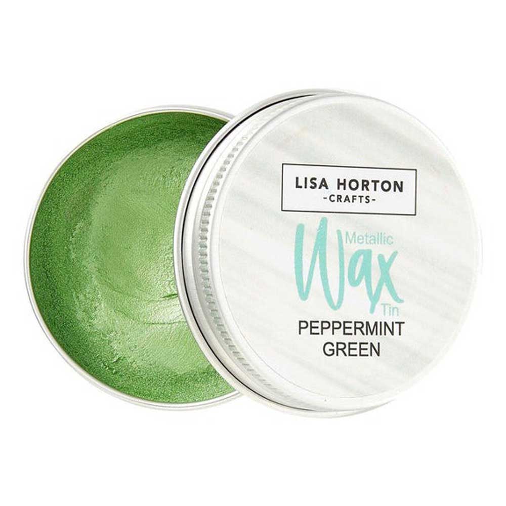Lisa Horton Crafts Metallic Wax - Peppermint Green [LHCIP189] - Image 2