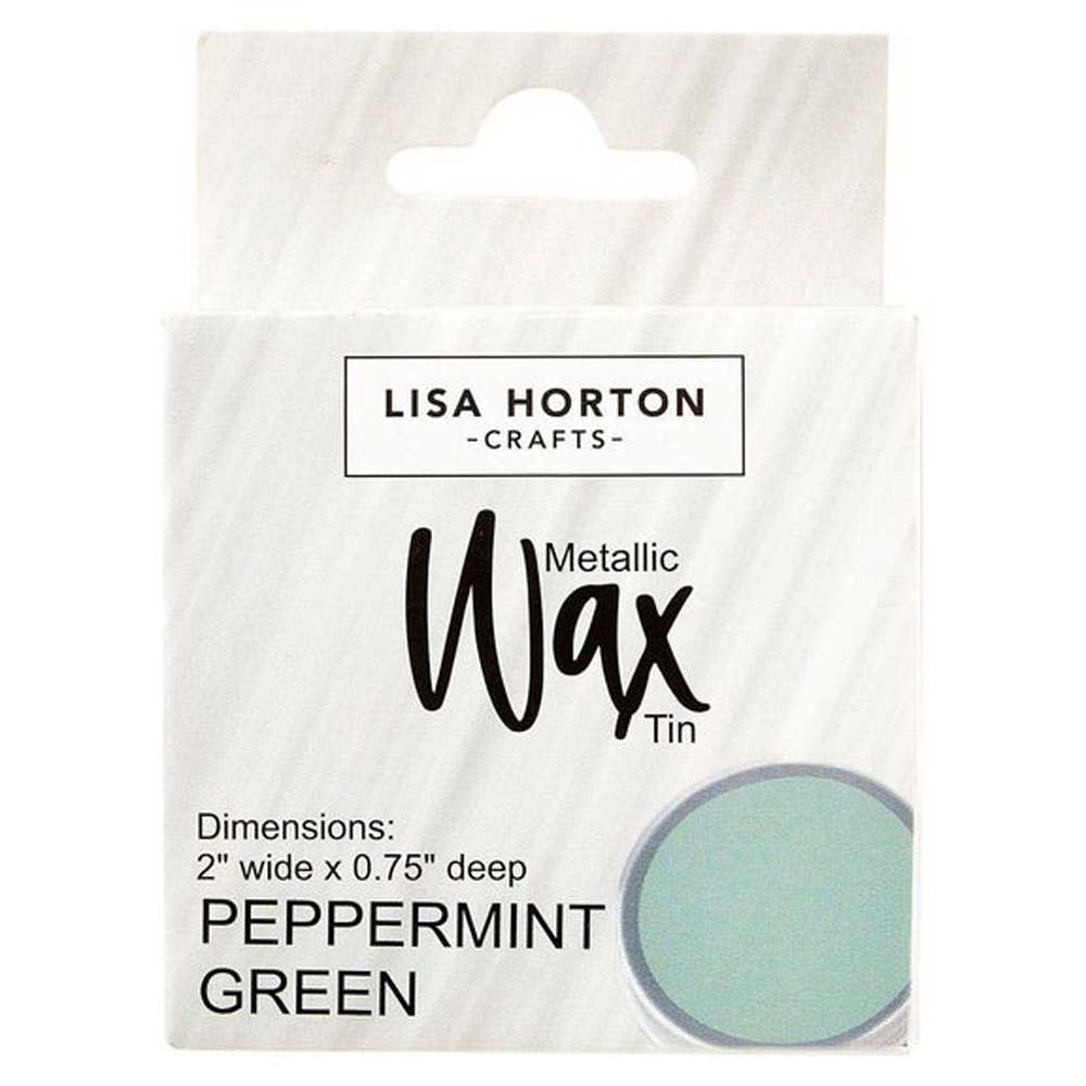 Lisa Horton Crafts Metallic Wax - Peppermint Green [LHCIP189]