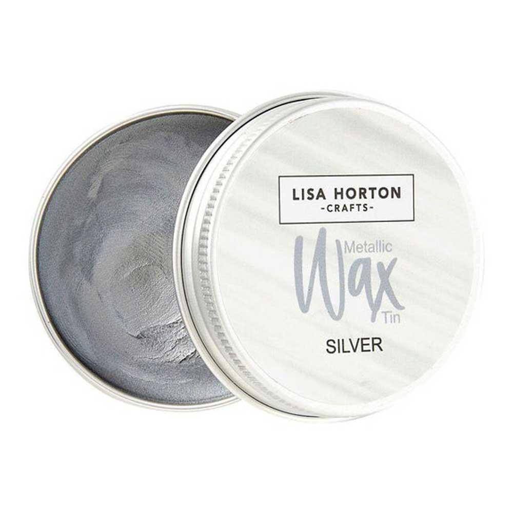 Lisa Horton Crafts Metallic Wax - Silver [LHCIP184] - Image 2