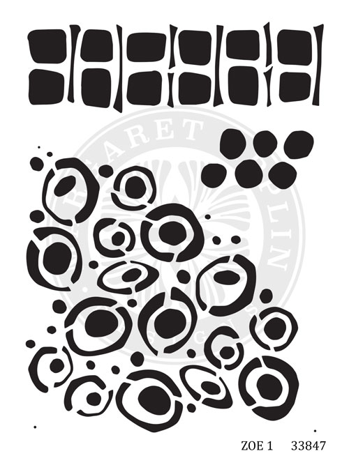 Dot Alphabet Foam Mounted Stamps Inkadinkado, Size: 7 x 7