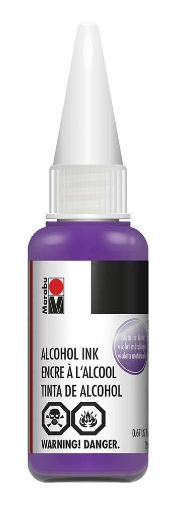Marabu Alcohol Ink Metallic Violet Alcohol Ink