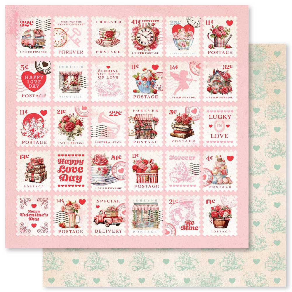 Paper Rose 12" x 12" Paper Pad - Candy Treats [33381] - Image 2
