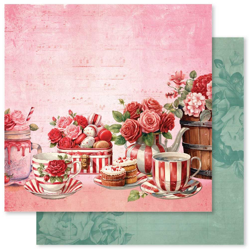 Paper Rose 12" x 12" Paper Pad - Candy Treats [33381] - Image 5