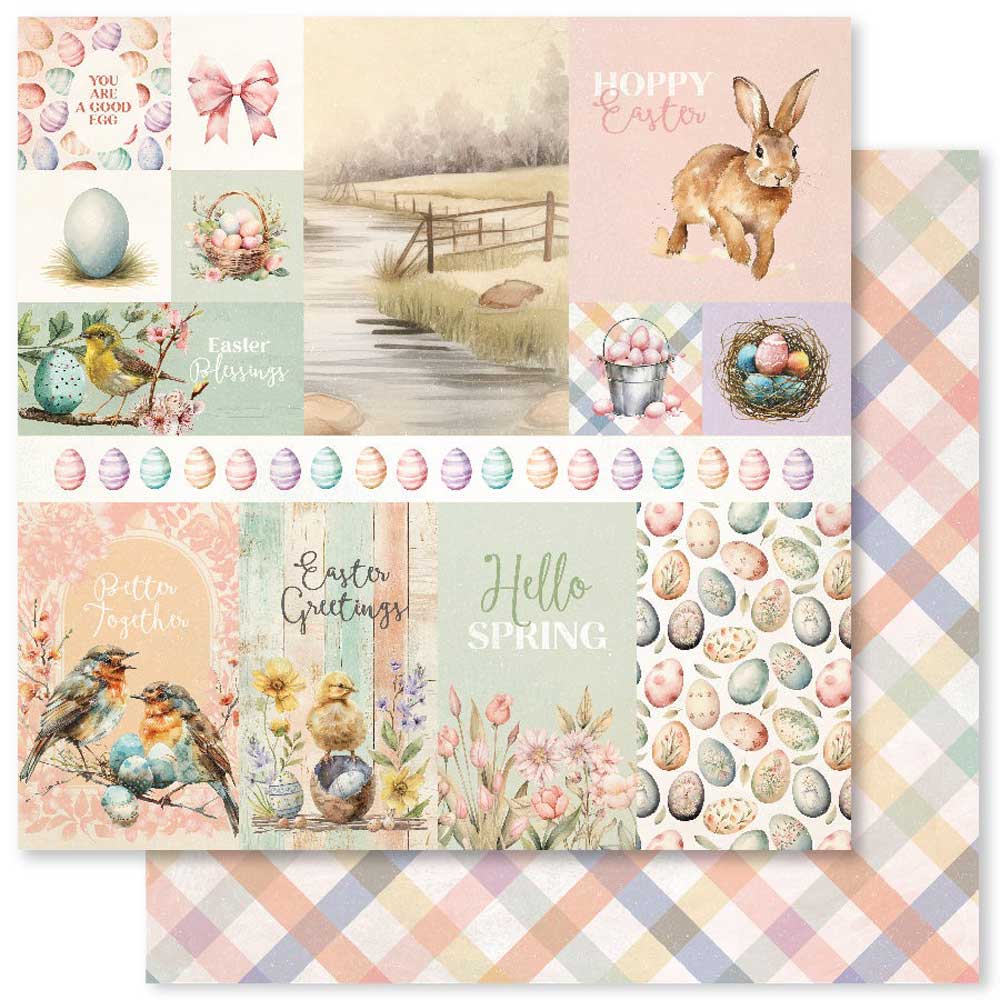 Paper Rose 12" x 12" Paper Pad - Easter Memories [33969] - Image 2