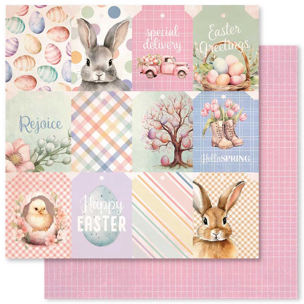 Paper Rose 12" x 12" Paper Pad - Easter Memories Basics [33990] - Image 2