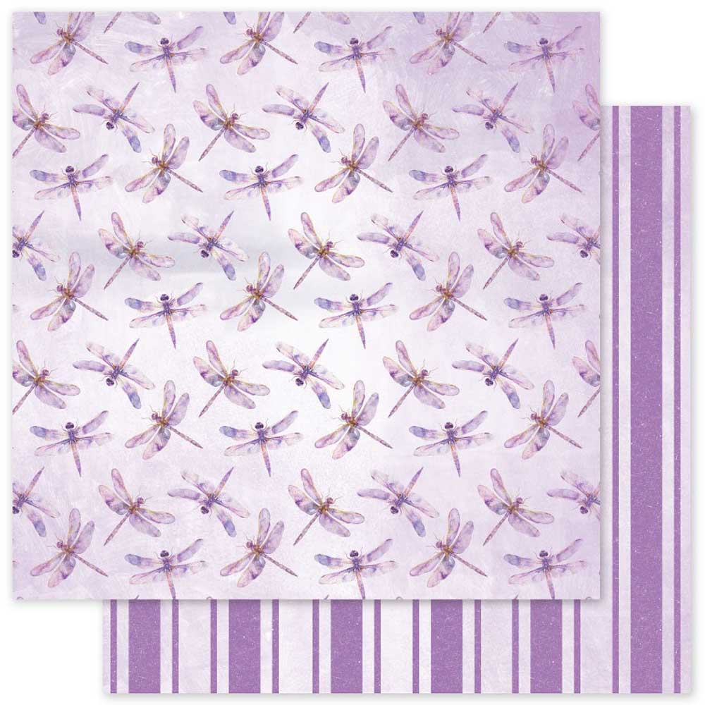 Paper Rose 12" x 12" Paper Pad - Lavender & Fairies Basics [33501] - Image 5