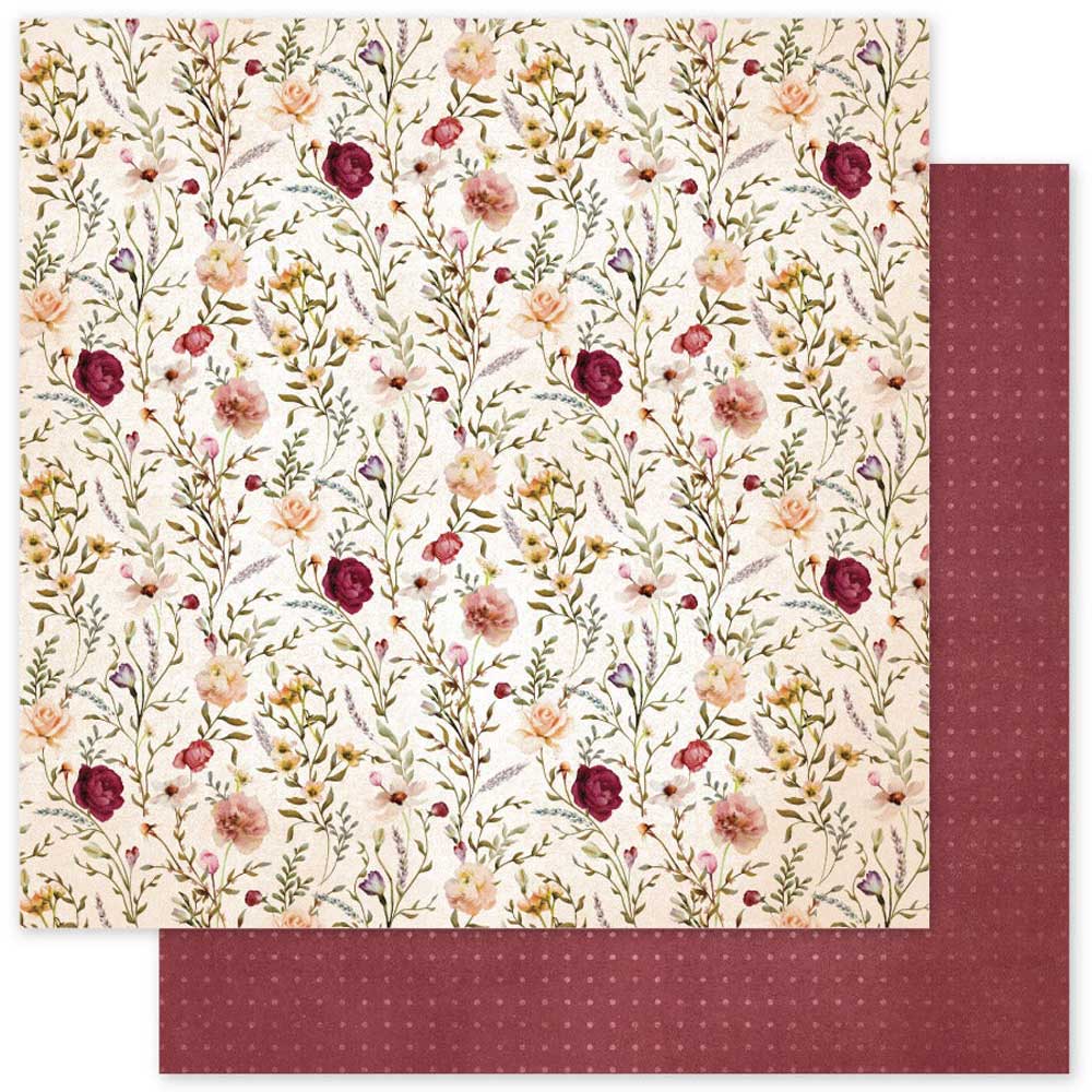 Paper Rose 12" x 12" Paper Pad - Vintage Rose [33597] - Image 3