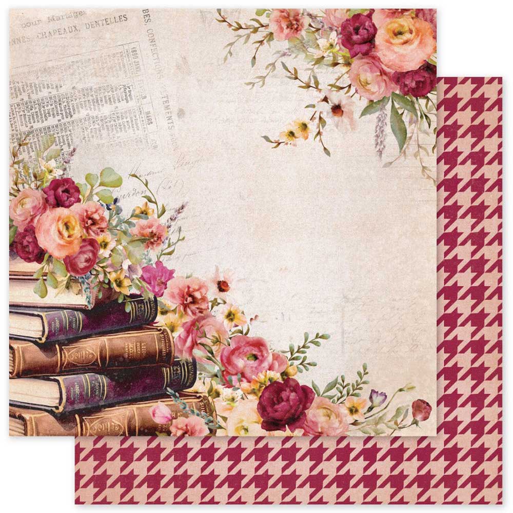 Paper Rose 12" x 12" Paper Pad - Vintage Rose [33597] - Image 4