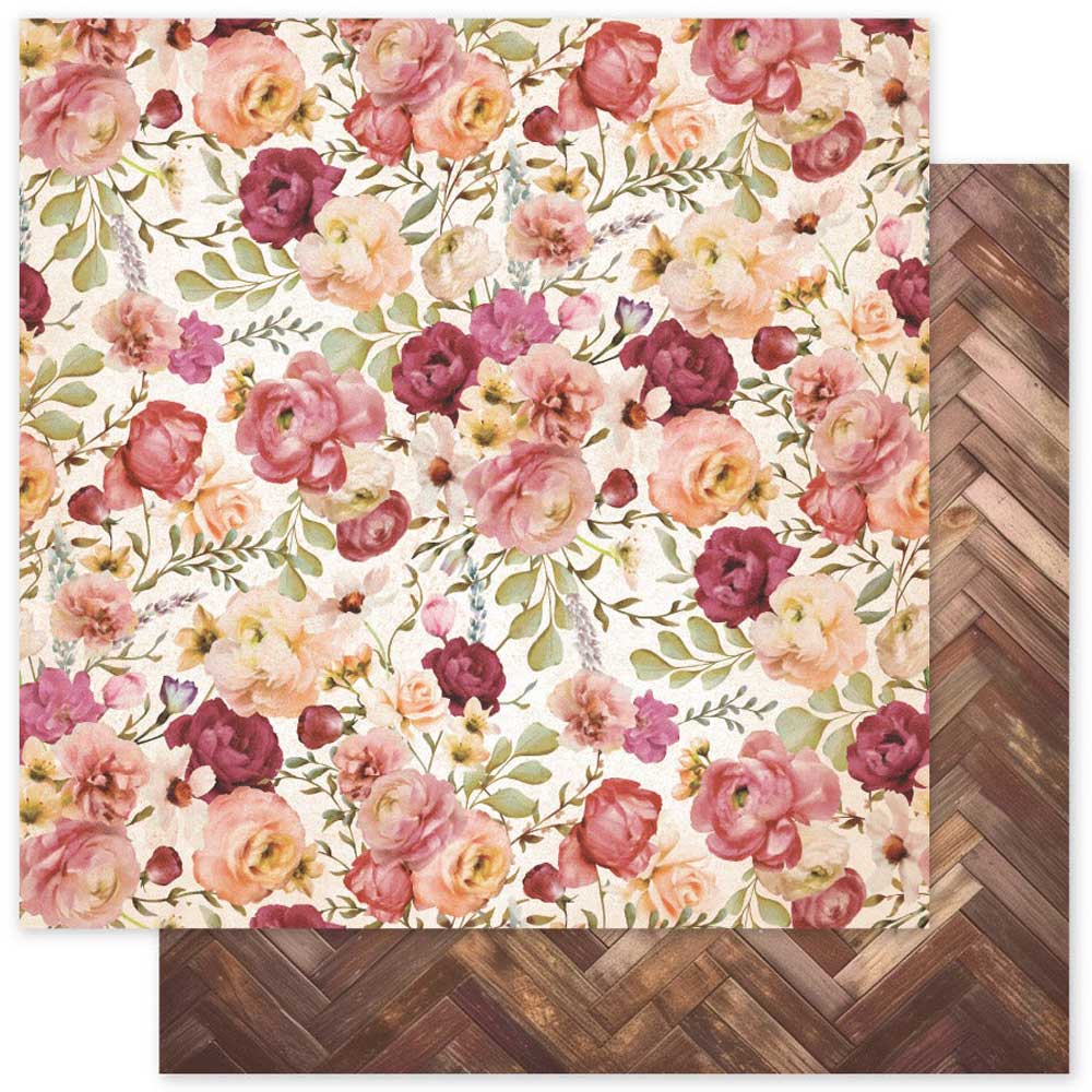 Paper Rose 12" x 12" Paper Pad - Vintage Rose [33597] - Image 5