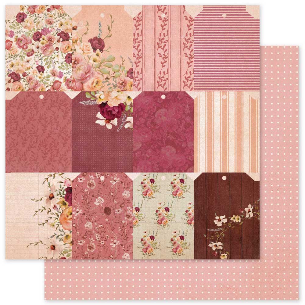 Paper Rose 12" x 12" Paper Pad - Vintage Rose Basics [33621] - Image 5