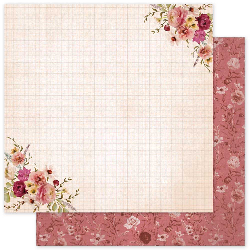 Paper Rose 12" x 12" Paper Pad - Vintage Rose Basics [33621] - Image 6