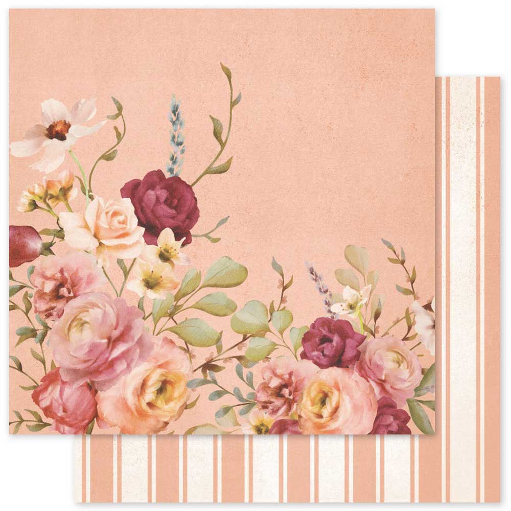 Paper Rose 12" x 12" Paper Pad - Vintage Rose Basics [33621] - Image 7