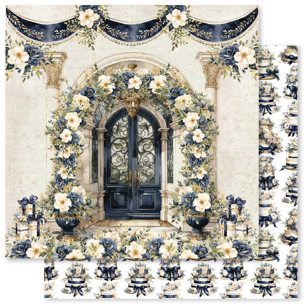 Paper Rose 12" x 12" Paper Pad - Wedding Blooms [31701] - Image 2