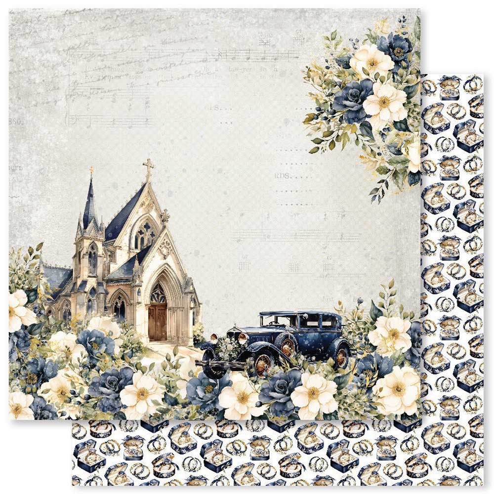 Paper Rose 12" x 12" Paper Pad - Wedding Blooms [31701] - Image 3