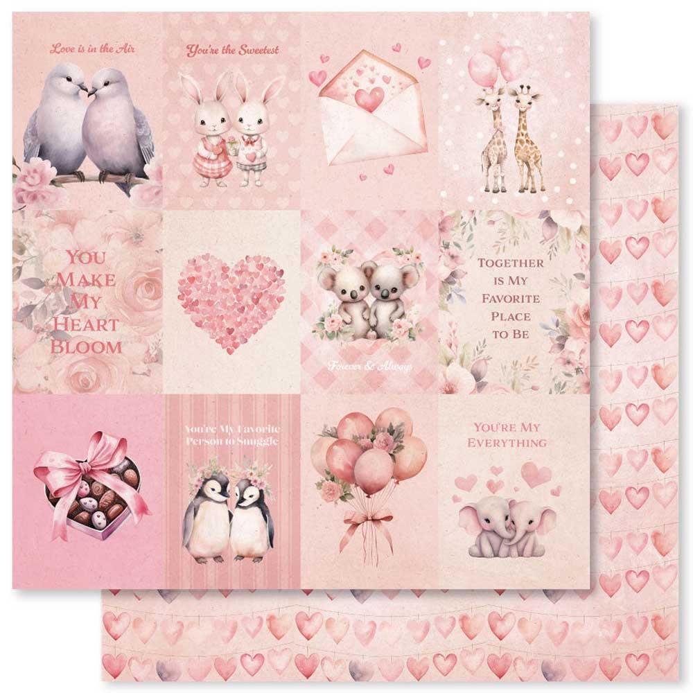 Paper Rose 6" x 6" Paper Pad - Sweet Valentine [33339] - Image 6
