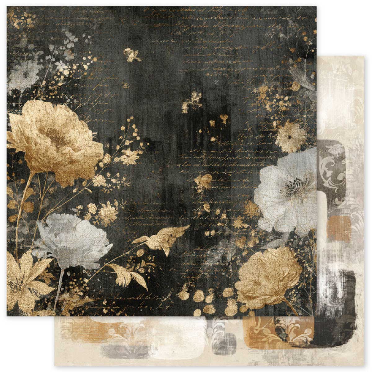 Paper Rose Ink & Ivory Collection - 6" x 6" Paper Collection [36706] - Image 5