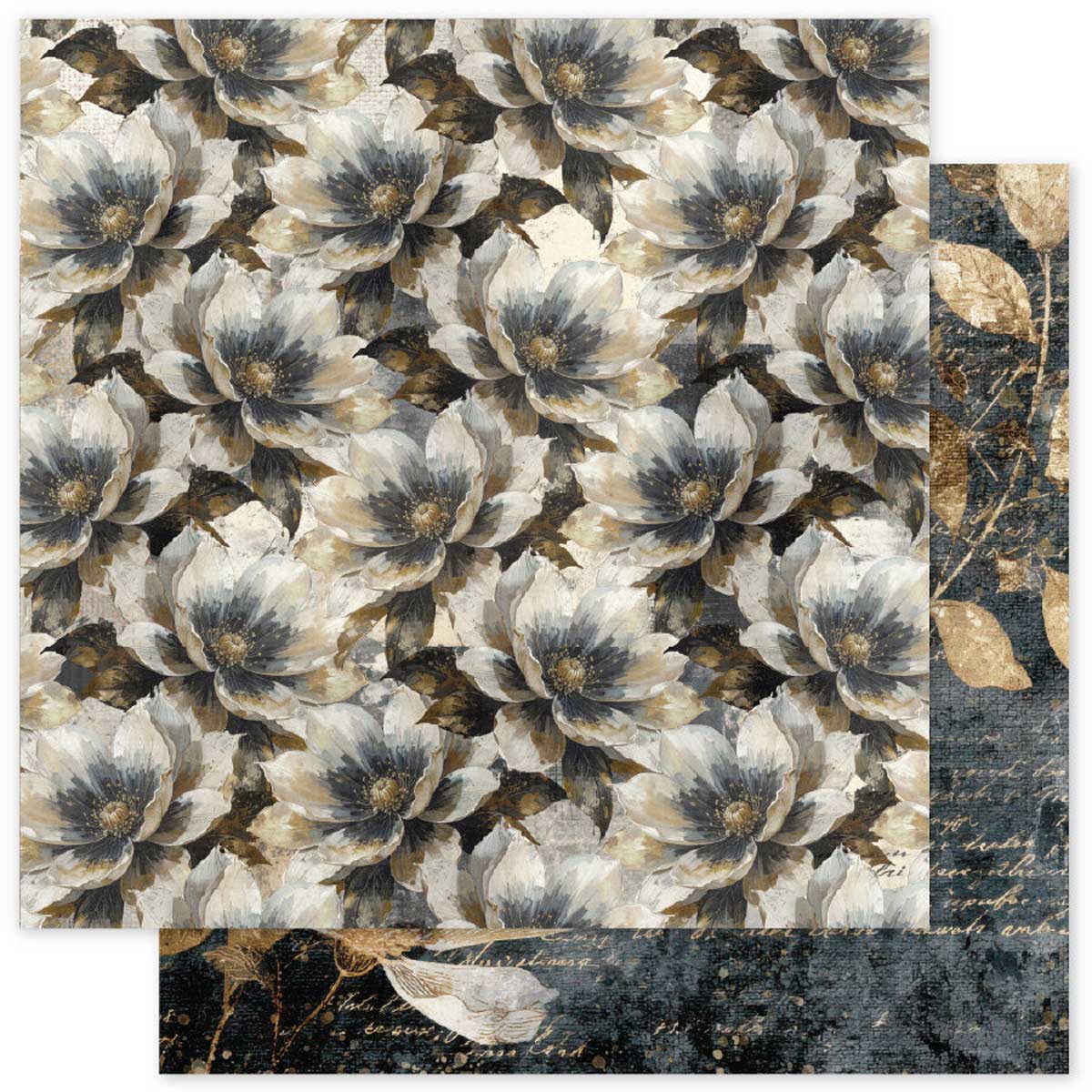 Paper Rose Ink & Ivory Collection - 6" x 6" Paper Collection [36706] - Image 6