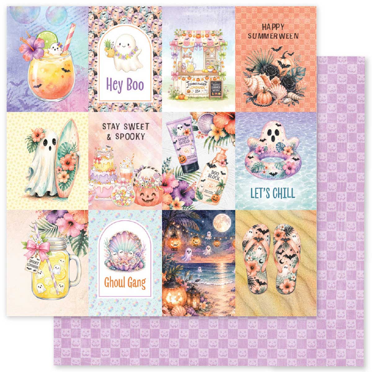 Paper Rose Spooky Summer Collection - 12" x 12" Paper Collection [37231] - Image 2