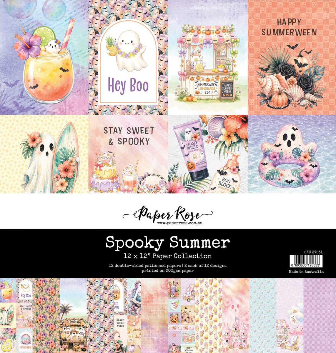 Paper Rose Spooky Summer Collection - 12" x 12" Paper Collection [37231]