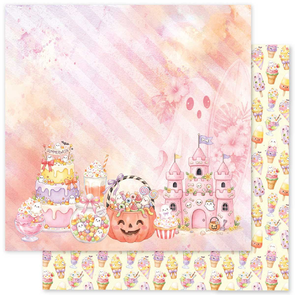 Paper Rose Spooky Summer Collection - 6" x 6" Paper Collection [37228] - Image 3