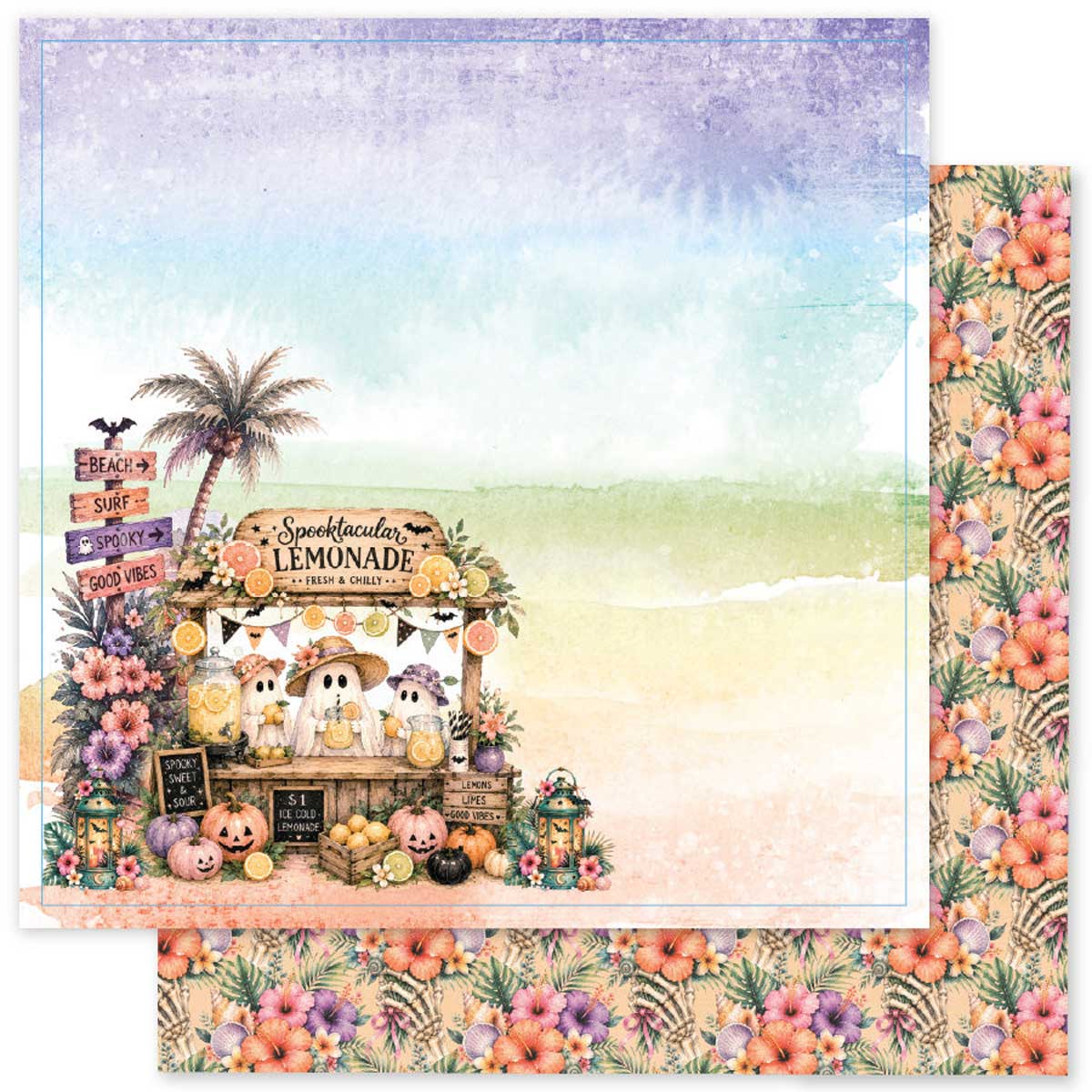 Paper Rose Spooky Summer Collection - 6" x 6" Paper Collection [37228] - Image 7
