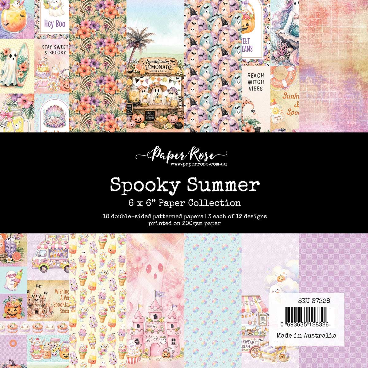 Paper Rose Spooky Summer Collection - 6" x 6" Paper Collection [37228]