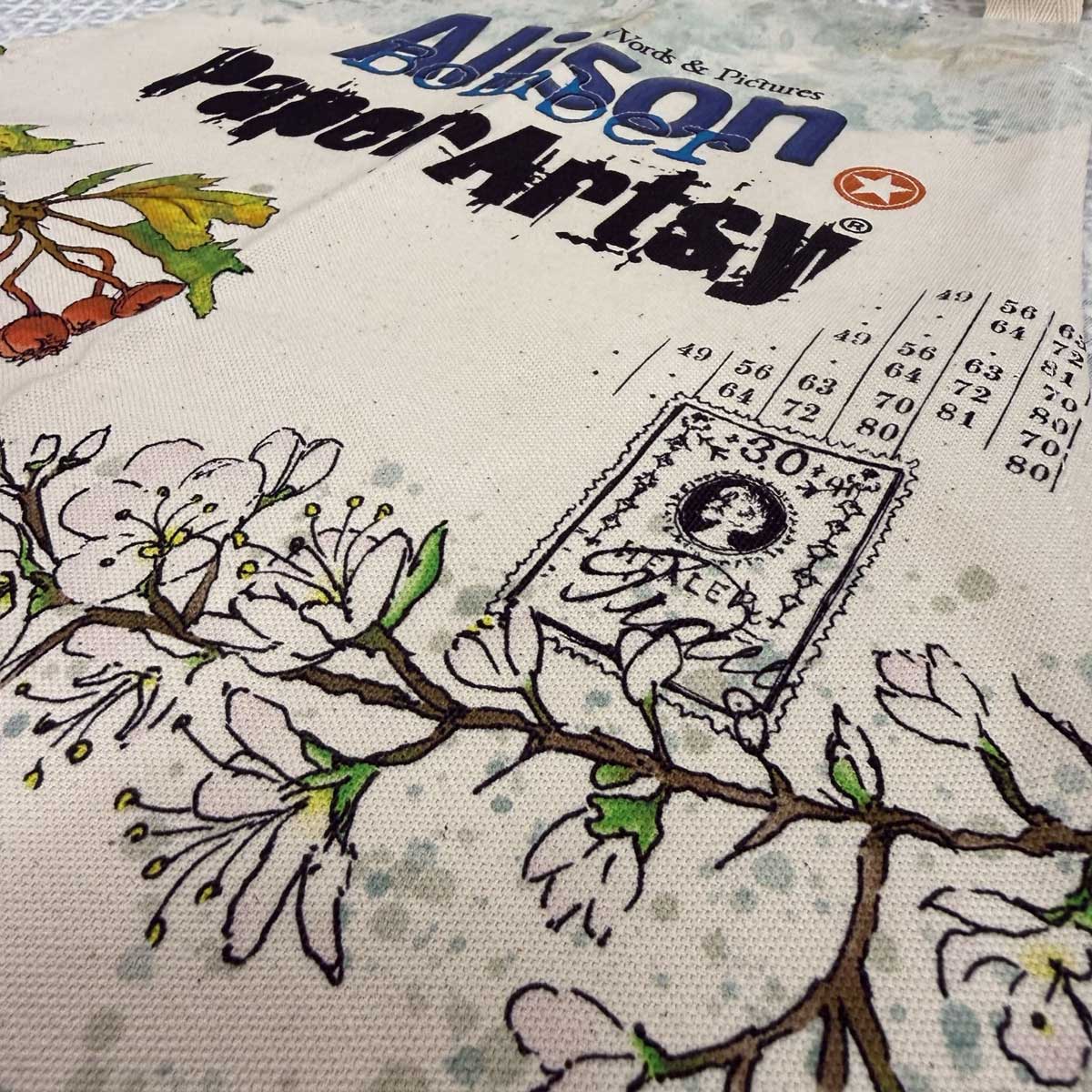 PaperArtsy / Alison Bomber Limited Edition Apron [PA-APRON-AB] - Image 7