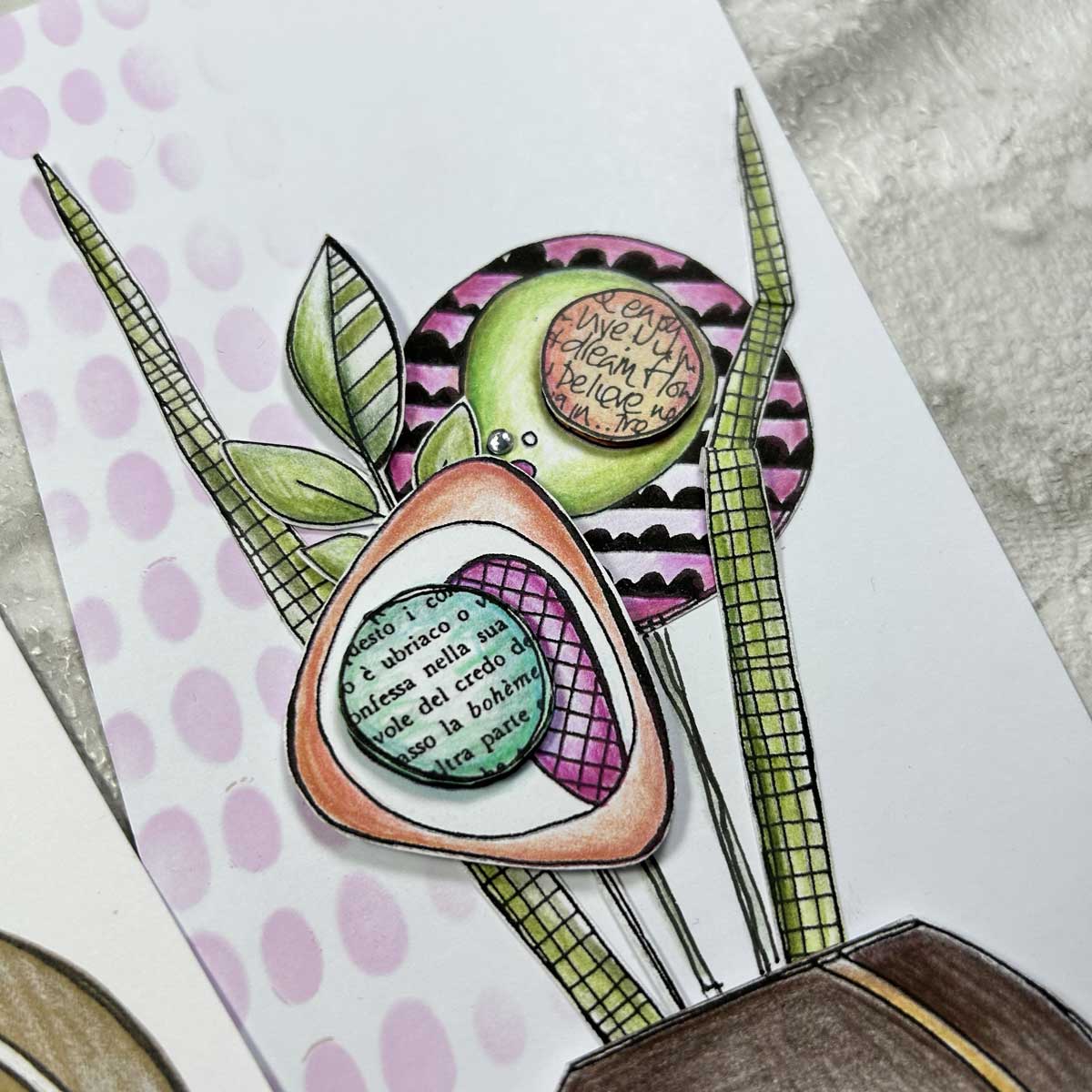 PaperArtsy JOFY Stamp Set - JOFY145 - Image 2