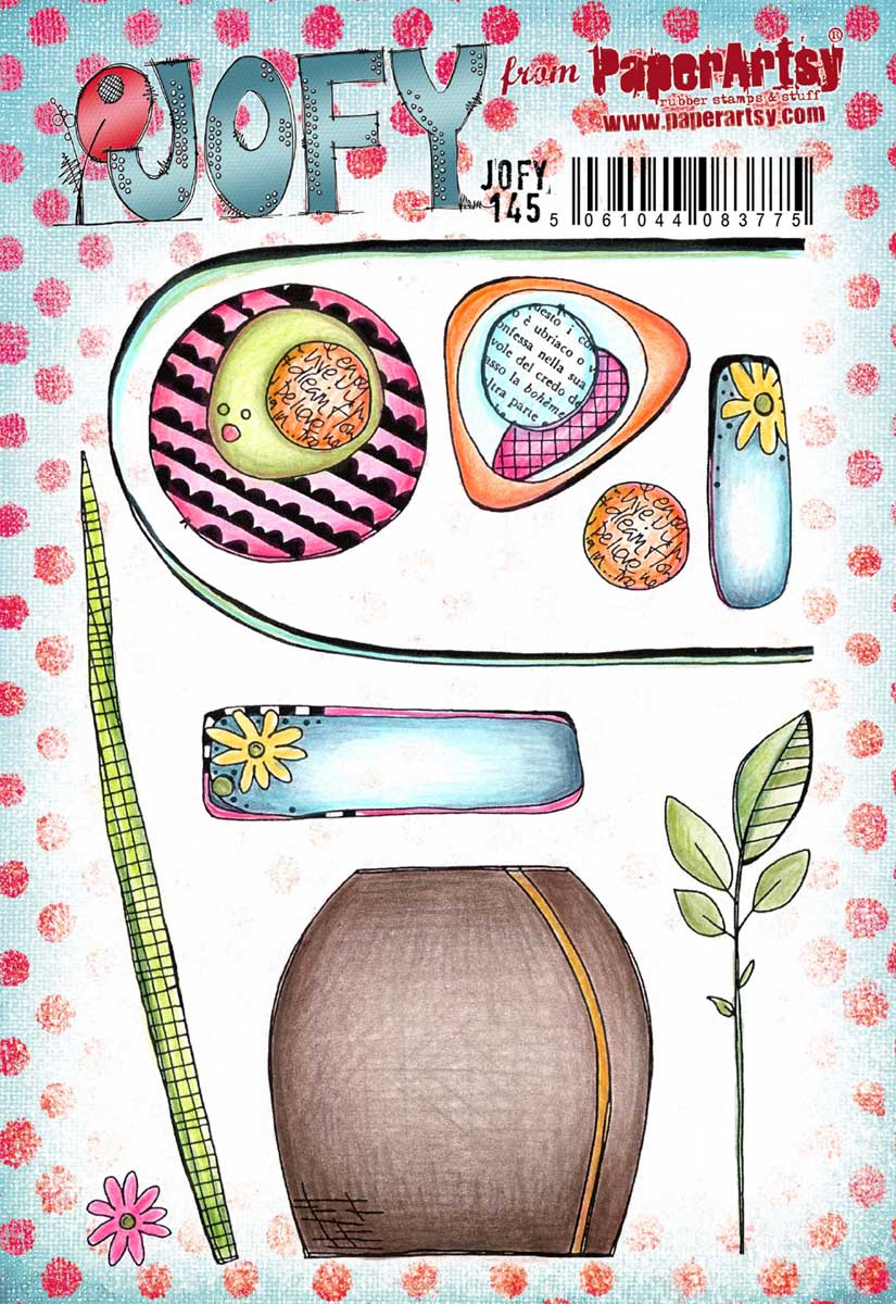 PaperArtsy JOFY Stamp Set - JOFY145