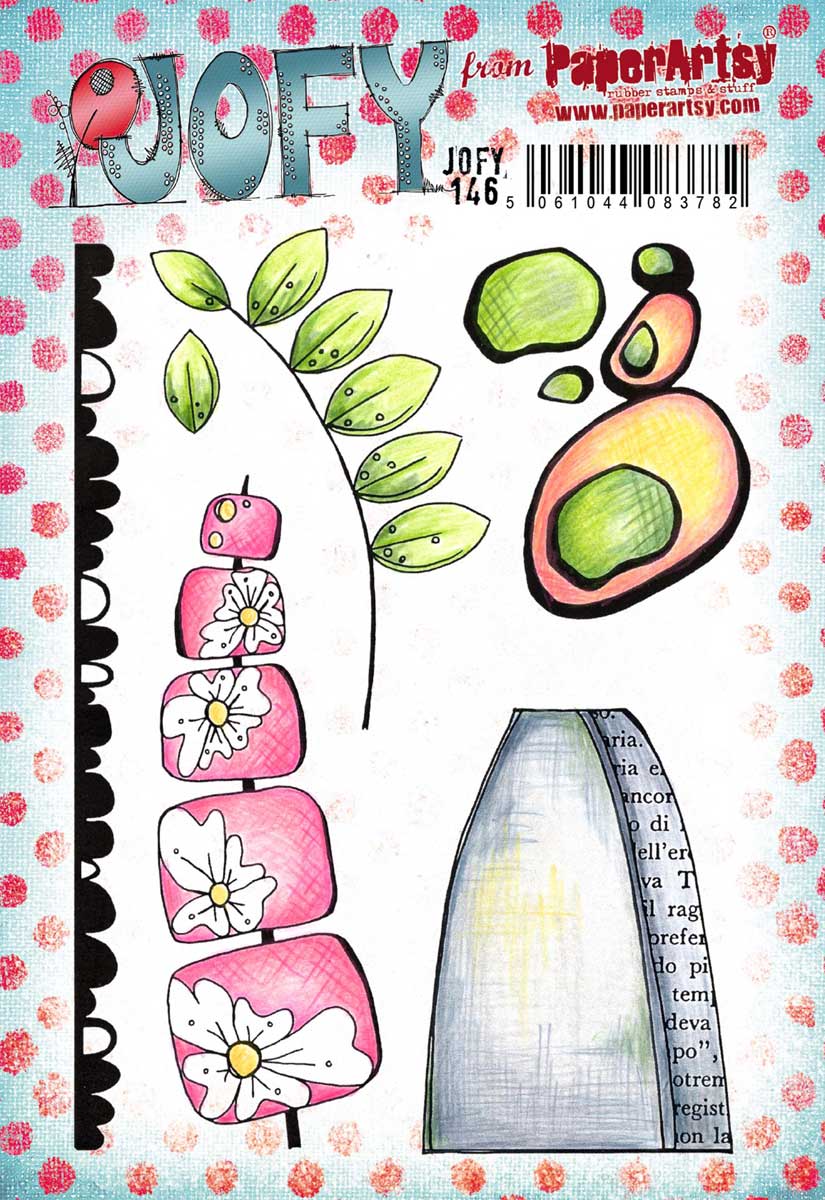 PaperArtsy JOFY Stamp Set - JOFY146