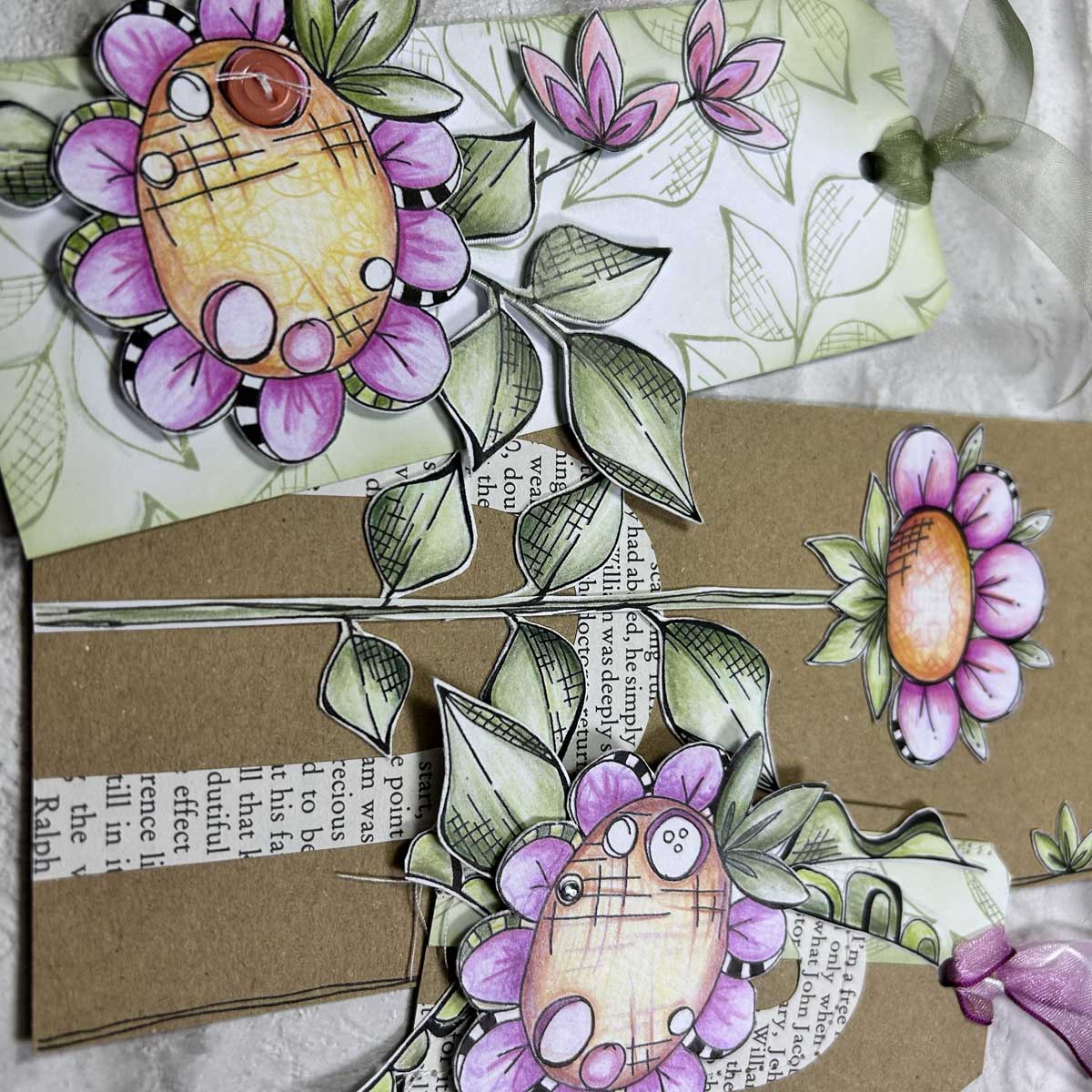 PaperArtsy JOFY Stamp Set - JOFY147 - Image 2