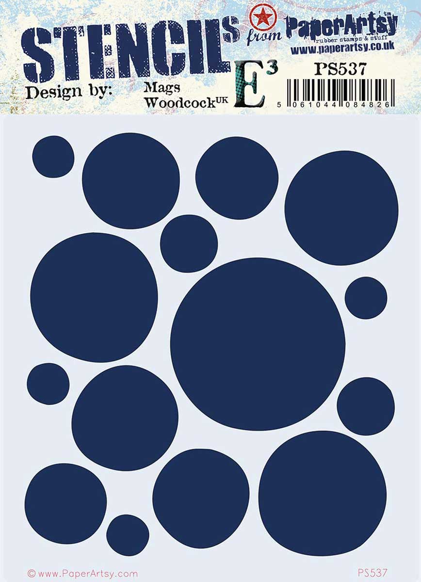 PaperArtsy / Mags Woodcock Stencil - PS537