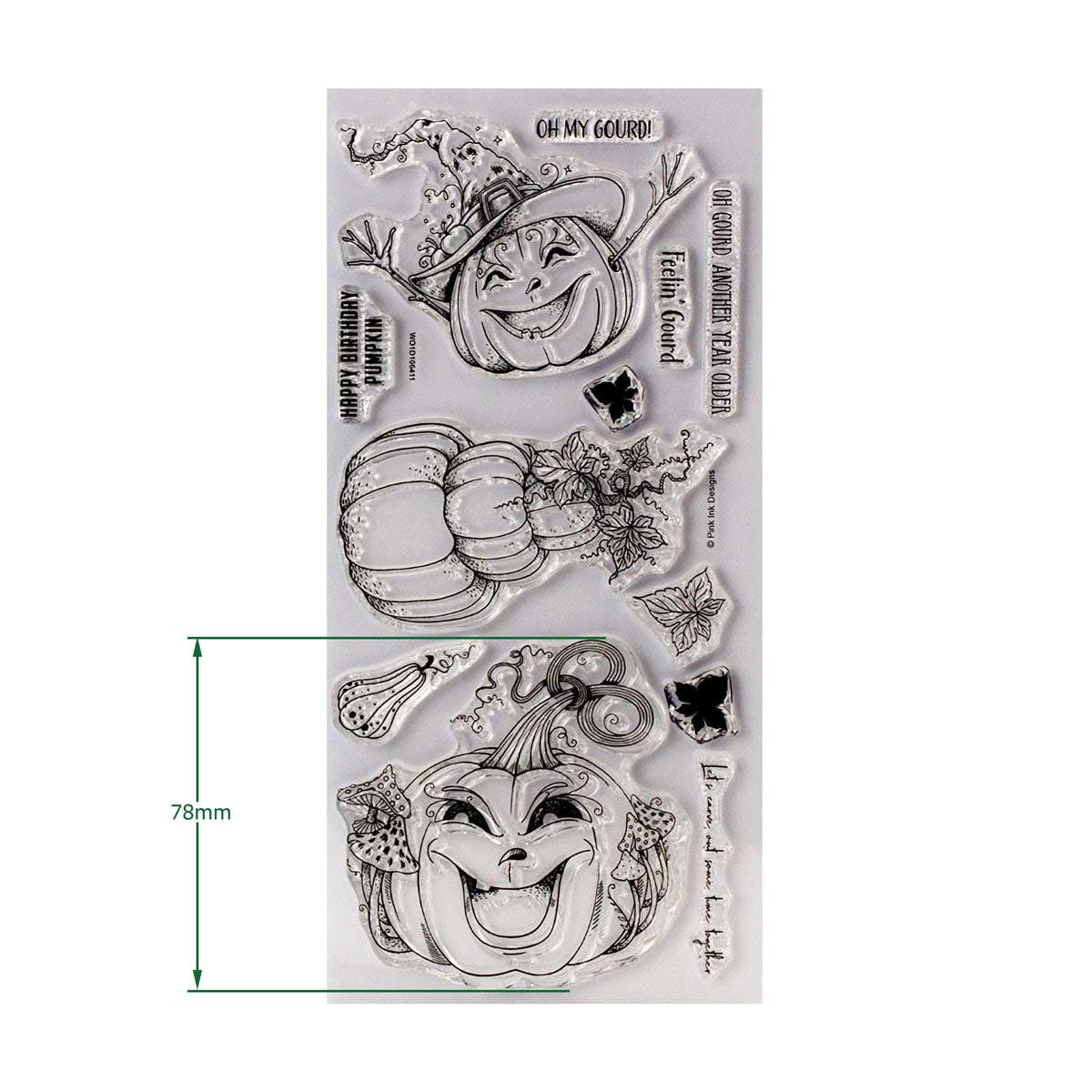 Pink Ink Designs Clear Stamp Set - Oh My Gourd [07-0025-PI] - Image 2