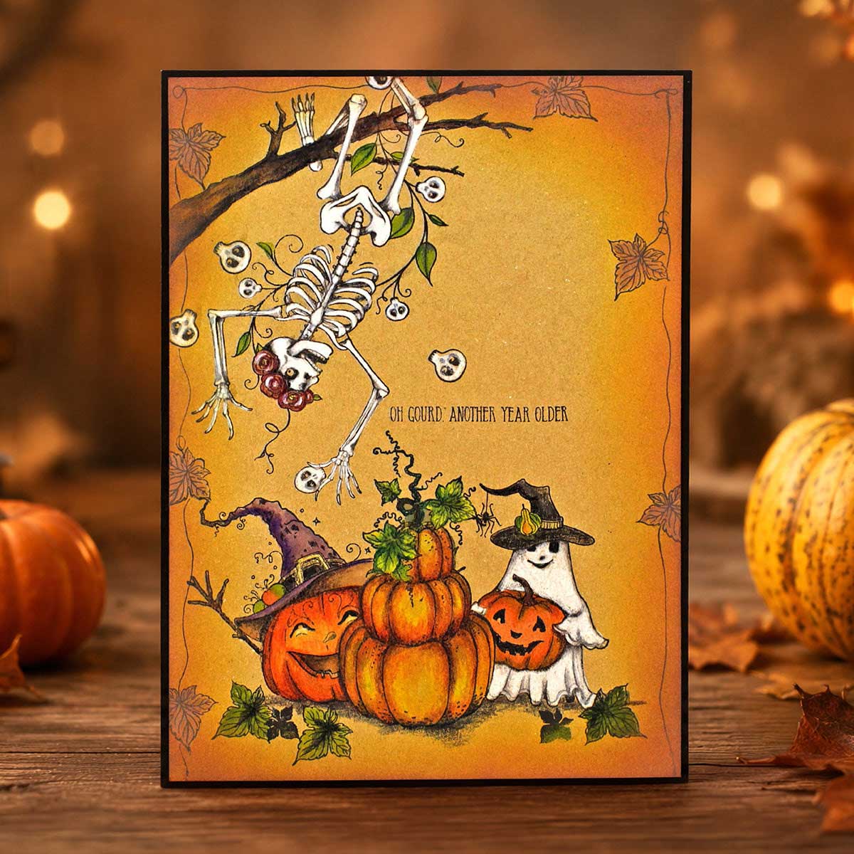 Pink Ink Designs Clear Stamp Set - Oh My Gourd [07-0025-PI] - Image 3