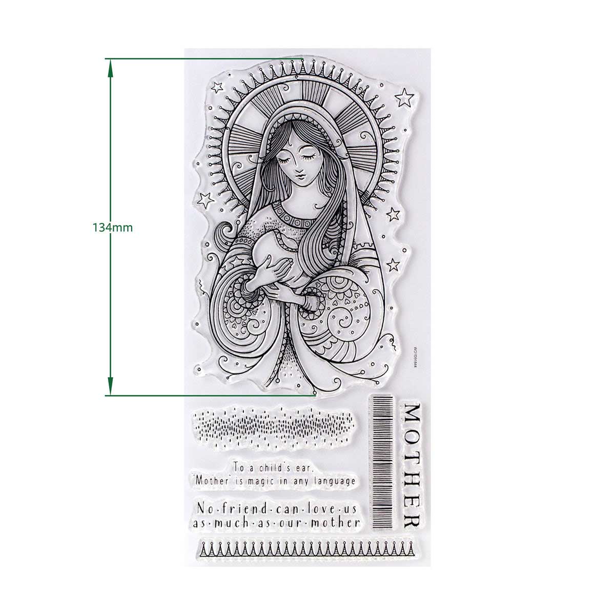 Pink Ink Designs Clear Stamp Set - Quiet Grace [07-0011-PI] - Image 2