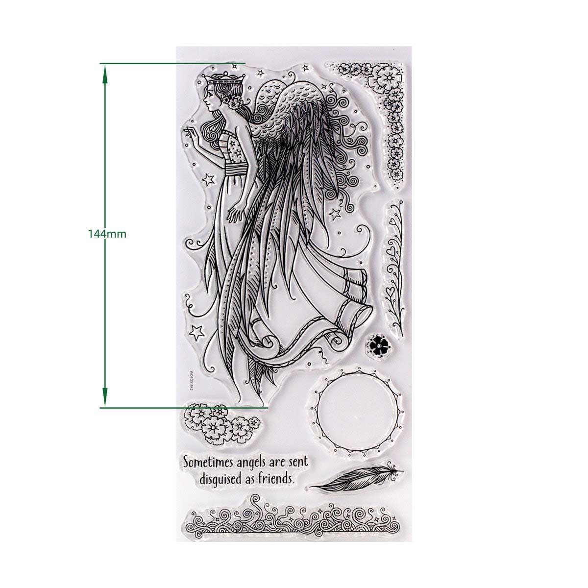 Pink Ink Designs Clear Stamp Set - Seraphina [07-0012-PI] - Image 2