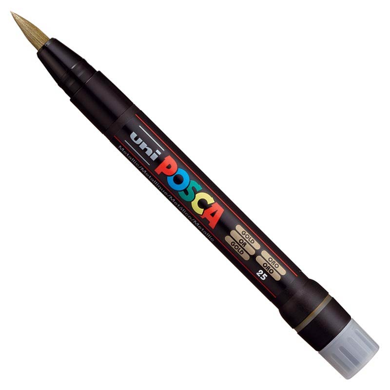 POSCA Paint Pen Brush PCF350 Gold