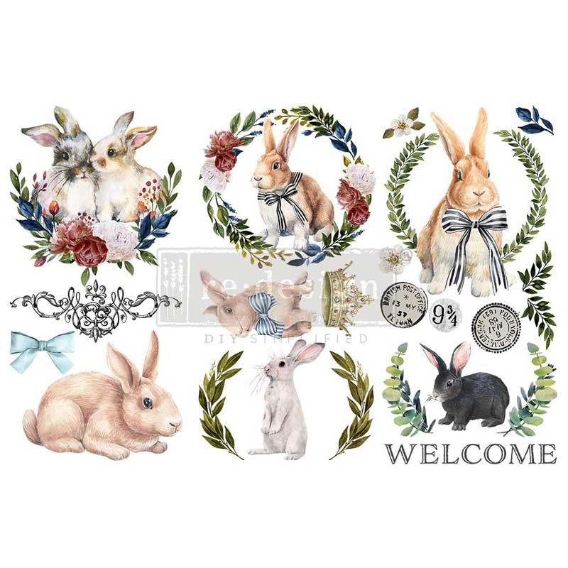 Re-Design - Decor Transfers - Cottontail