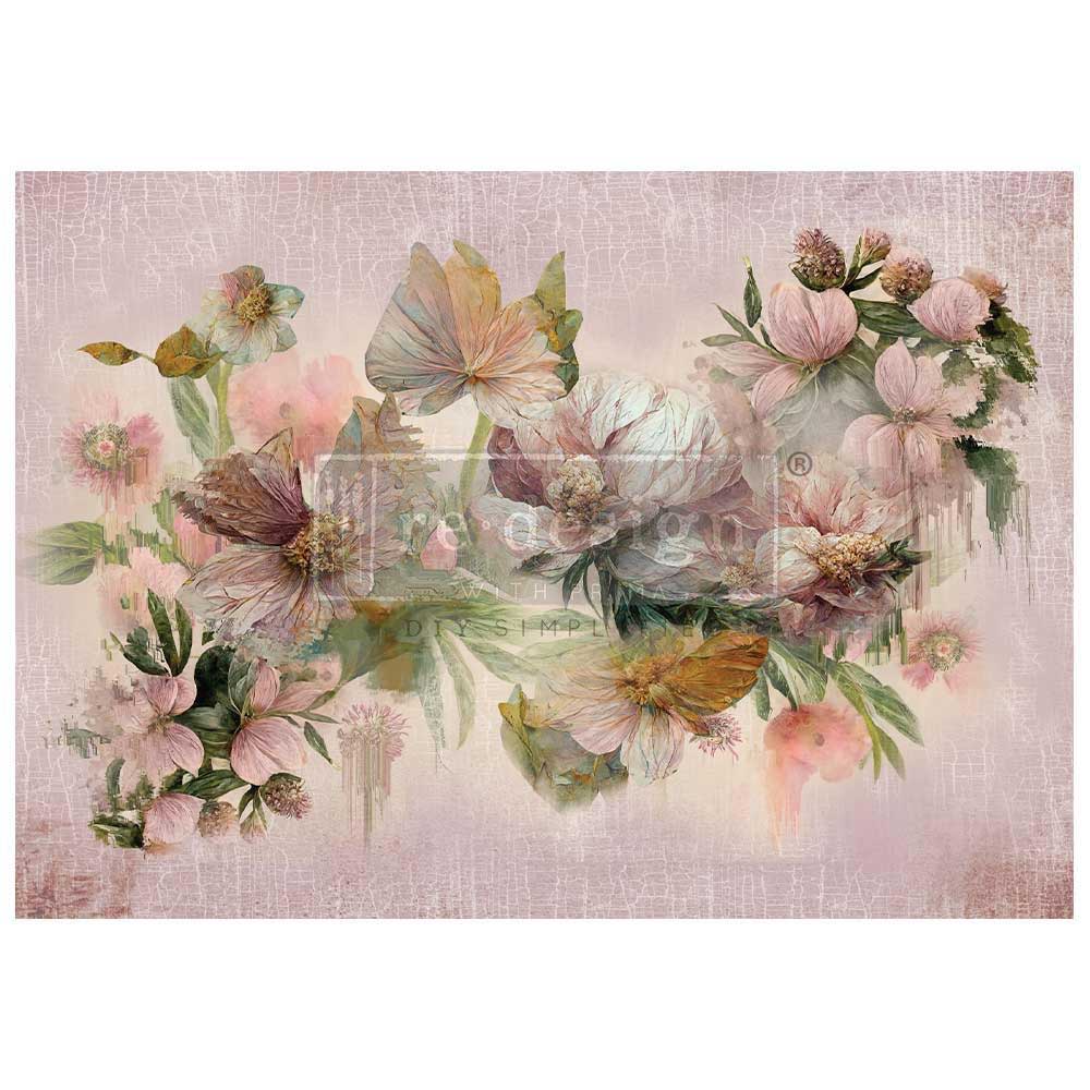 Prima Re-Design Découpage Fiber - Wisp Of Mauve [666279]