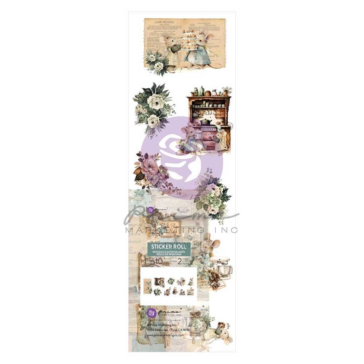 Prima The Home Baker Collection - Sticker Roll [672843]