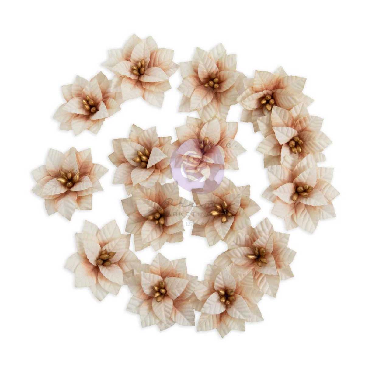 Prima Twinkle Treats Collection - Paper Flowers - Frosted Petals [680312] - Image 2